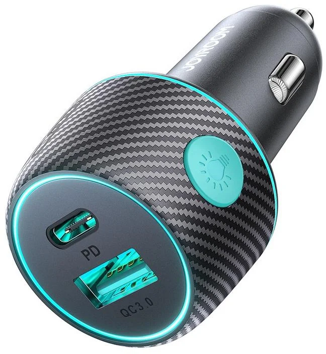 Ładowarka samochodowa Joyroom JR-CCN01 60 W 3.0 A PD 3.0 QC 3.0 - energia w ekspresowym tempie