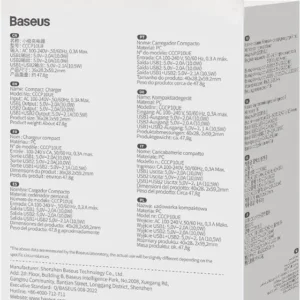 adowarka sieciowa baseus compact charger ccxj010201 105w 2x 3b0512e5087e4063b64bb4bab7d4cde8
