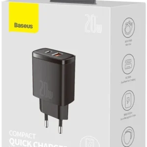 adowarka sieciowa baseus compact quick charger ccxj b01 20w 73b9964c21eb4816a416234d01606746