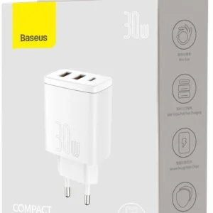 adowarka sieciowa baseus compact quick charger ccxj e02 30w 7074d6dd00534ce3bf089485c7ea19f3