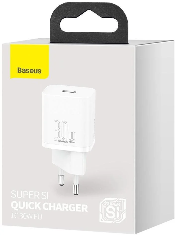 Ładowarka sieciowa Baseus Super Si 1C USB-C 30 W Power Delivery Quick Charge CCSUP-J02 – najważniejsze cechy: