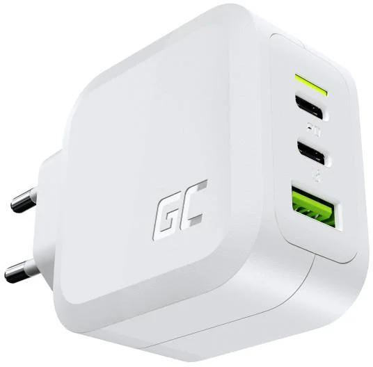 adowarka sieciowa green cell powergan 65w 2xusb c 1xusb a ch 2ed01ac984464c70b8143babfeddfa3d
