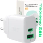 adowarka sieciowa greencell powersource duo30 30w 1xusb c 1x 0790ea3e033048c7970d50c85869edd0