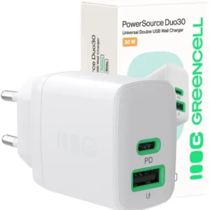 adowarka sieciowa greencell powersource duo30 30w 1xusb c 1x 0790ea3e033048c7970d50c85869edd0
