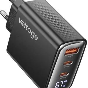 adowarka sieciowa voltage gan charger 67w pd 30 qc 40 usb a 799c54f788324ec0ad05aca99738b0f9