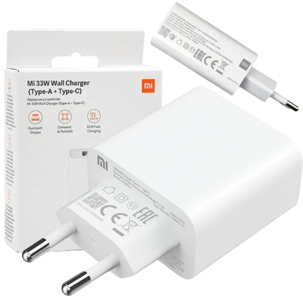 adowarka usb xiaomi mi 33w wall charger type atype c 8fc68c2aeb0d4a90a4ce292e55ca4369