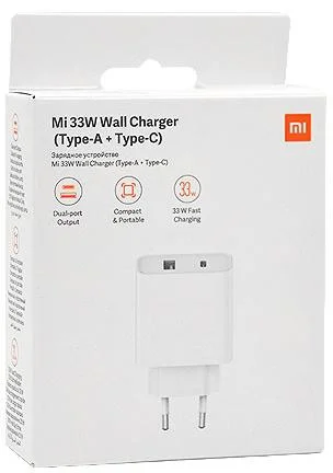 adowarka usb xiaomi mi 33w wall charger type atype c d5d0378760c84dee9510ae30c8ead376