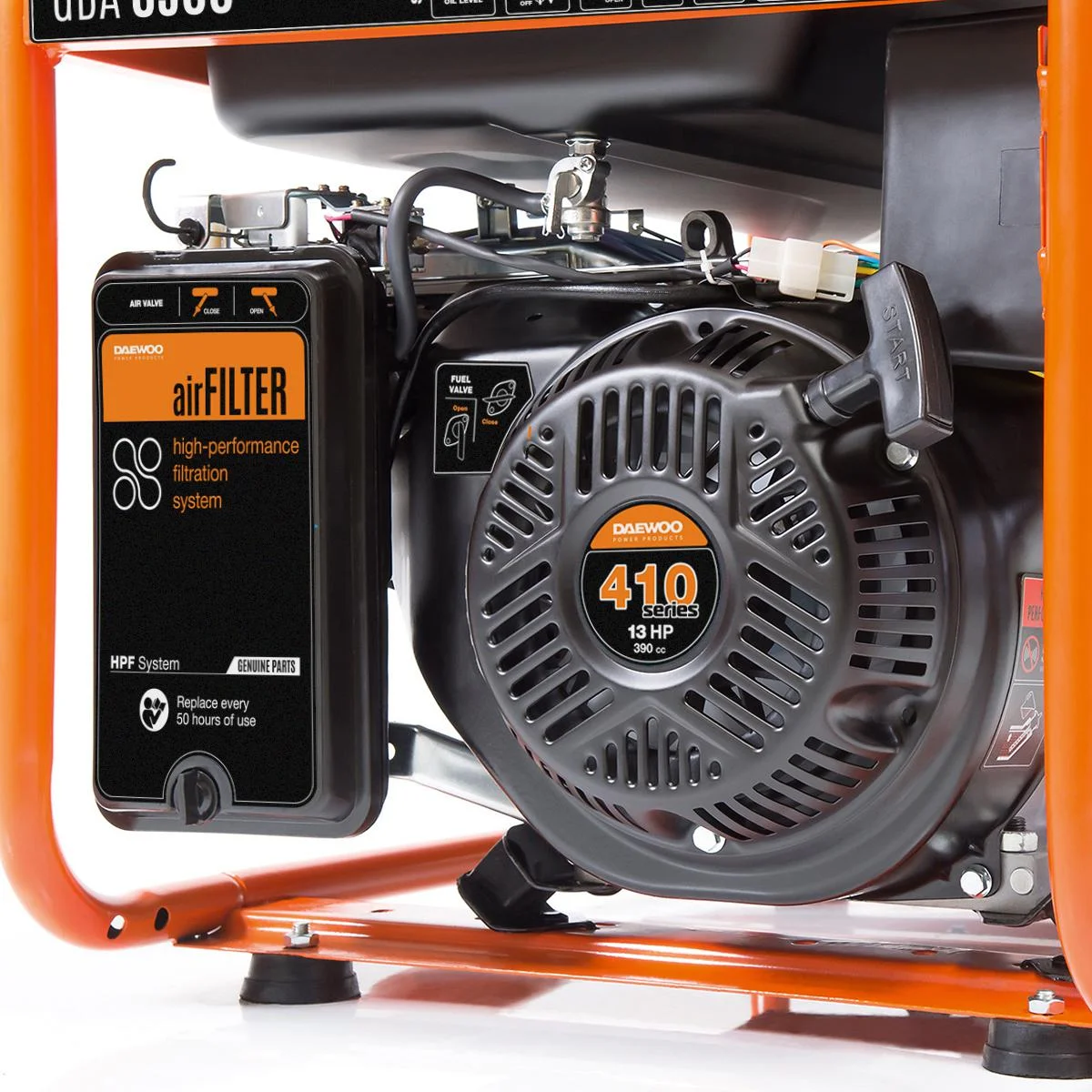 AGREGAT PRĄDOTWÓRCZY DAEWOO® GDA 6500E 5.5kW: