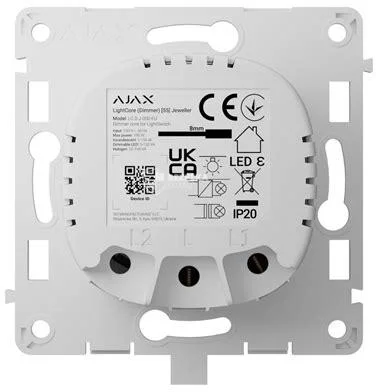 ajax wacznik swiata lightcore dimmer vertical white a7c214fc41b84b619127b66db1056bed