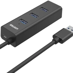 aktywny hub usb unitek 4w1 5gbps z zasilaniem przez usb c 055ab8dd10dd420aa63aeca6b07fd154