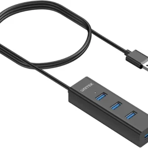 aktywny hub usb unitek 4w1 5gbps z zasilaniem przez usb c d910760a524d44b38e2bf13a476a98b7