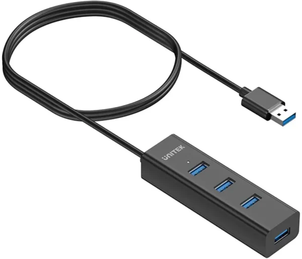 aktywny hub usb unitek 4w1 5gbps z zasilaniem przez usb c d910760a524d44b38e2bf13a476a98b7