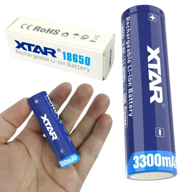 akumulator 18650 li ion 36v xtar 3300mah 1 szt z zabezpiecze 0657f89ef96e433eb55d0a5ac3824f28
