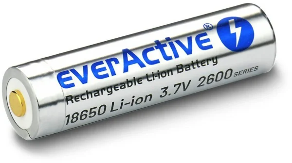 akumulator 18650 li ion 37v everactive 2600mah 1 szt micro u a113a3a452904704bacfceec0ebd1aa8