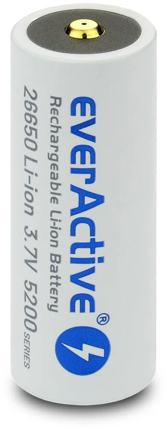 akumulator 26650 li ion 37v everactive 5200mah micro usb 1 s df94a6d93fce44d4895fff664a7c68ba