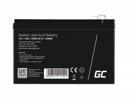 akumulator agm green cell vrla 12v 14ah c16b4b7e58524e2c988de20a181dfb8b