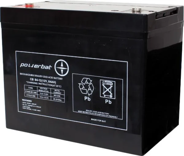 akumulator agm powerbat 12v 84ah 7ed7fe4088f5439cb69dc403fea8c680