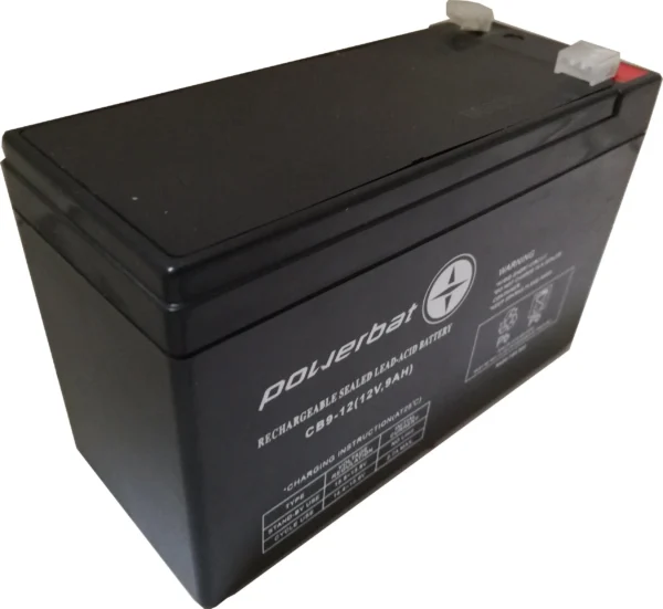 akumulator agm powerbat cb 12v 9ah f3b41393cf7d47c6b6cb9592d28f8f5c