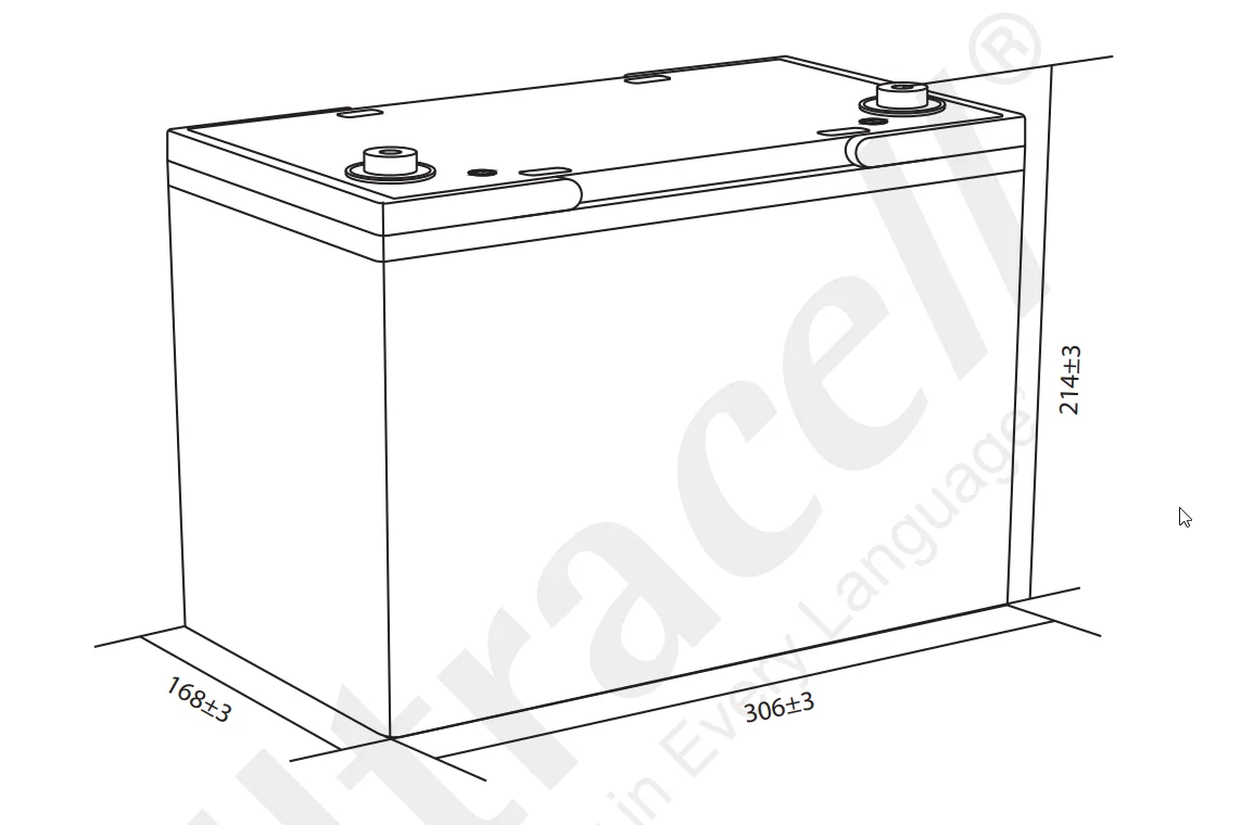 Akumulator AGM ULTRACELL UCG 12V 85Ah