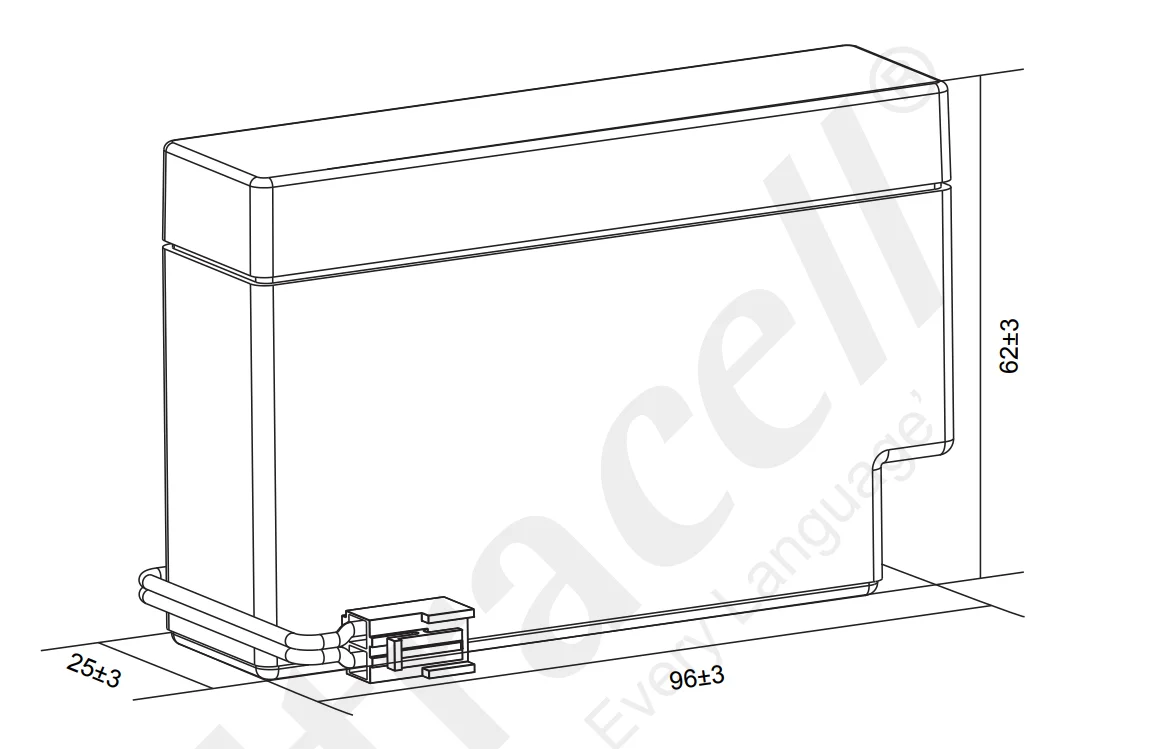 Akumulator AGM ULTRACELL UL 12V 0.8Ah (terminal JST)