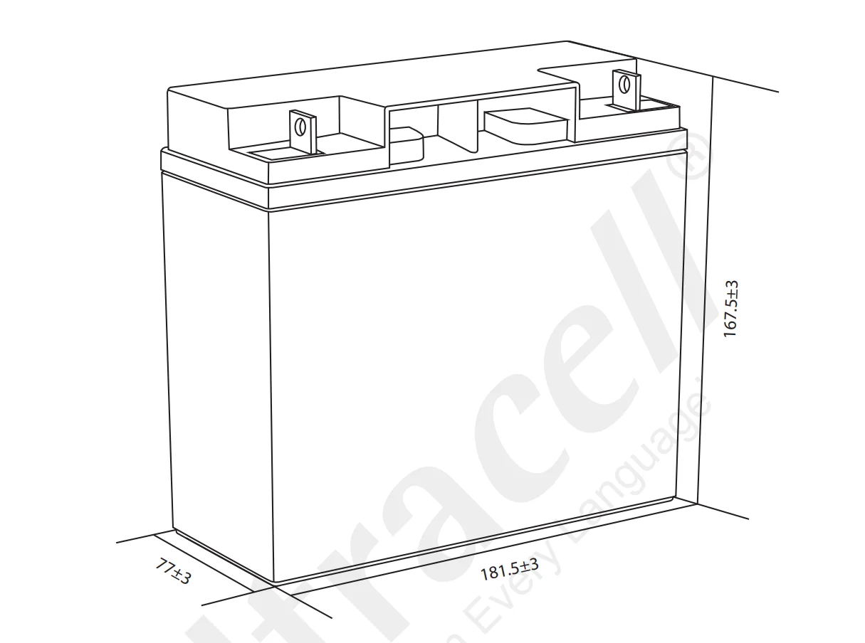 Akumulator AGM ULTRACELL UL 12V 18Ah