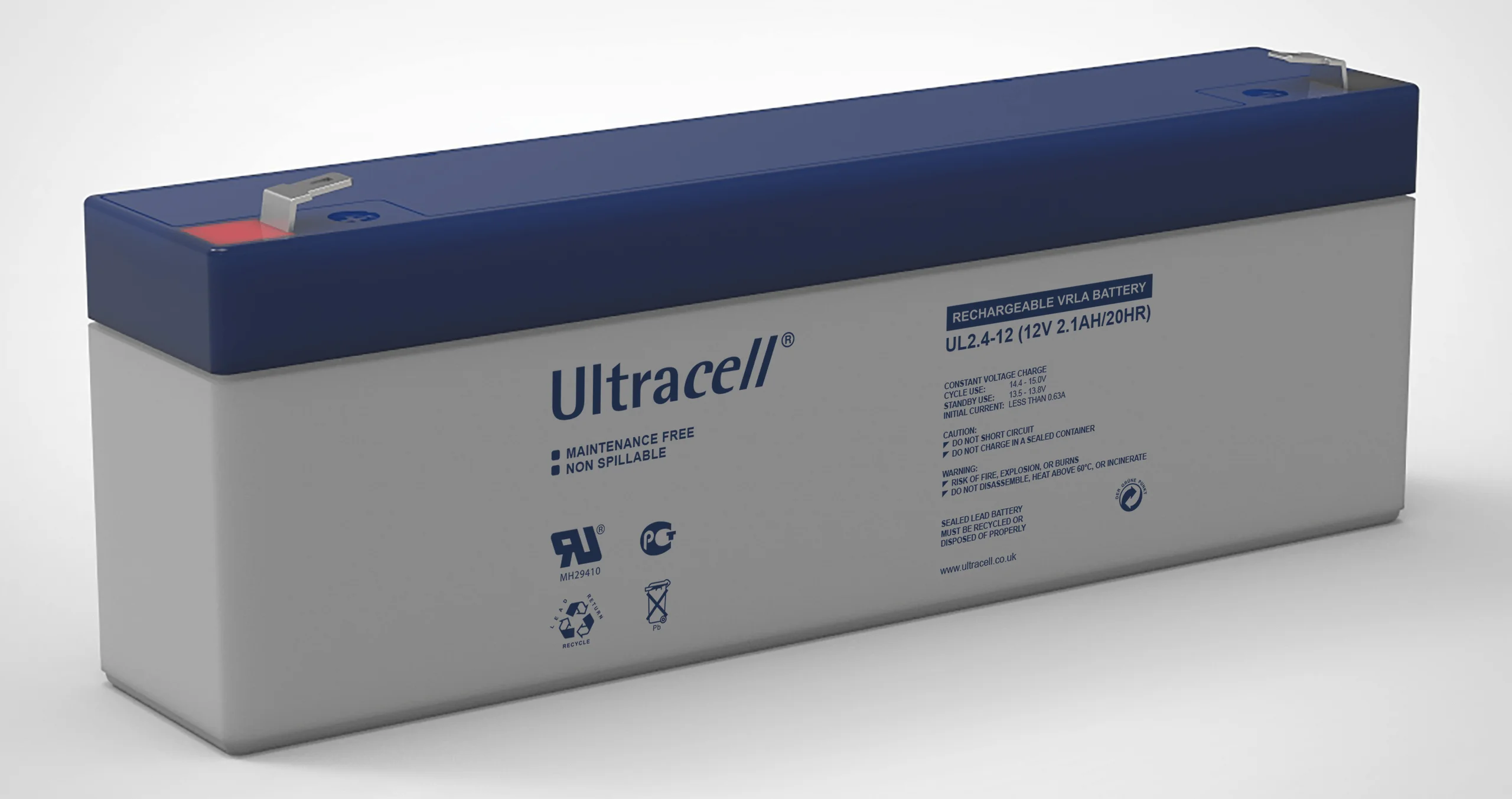 Akumulator AGM ULTRACELL UL 12V 2.4Ah - ZASTOSOWANIE: