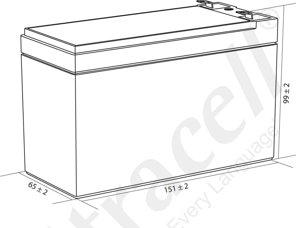 Akumulator AGM ULTRACELL UL 12V 7Ah - OPIS