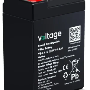 akumulator agm voltage 6v 45ah ve6 45 zywotnosc 6 9 lat 0152c445974f46c495947707129e632c