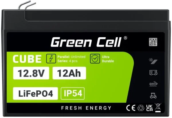akumulator litowo zelazowo fosforanowy lifepo4 green cell cu b2f14728bc0e4679a4d33ae2c0b0ba9c