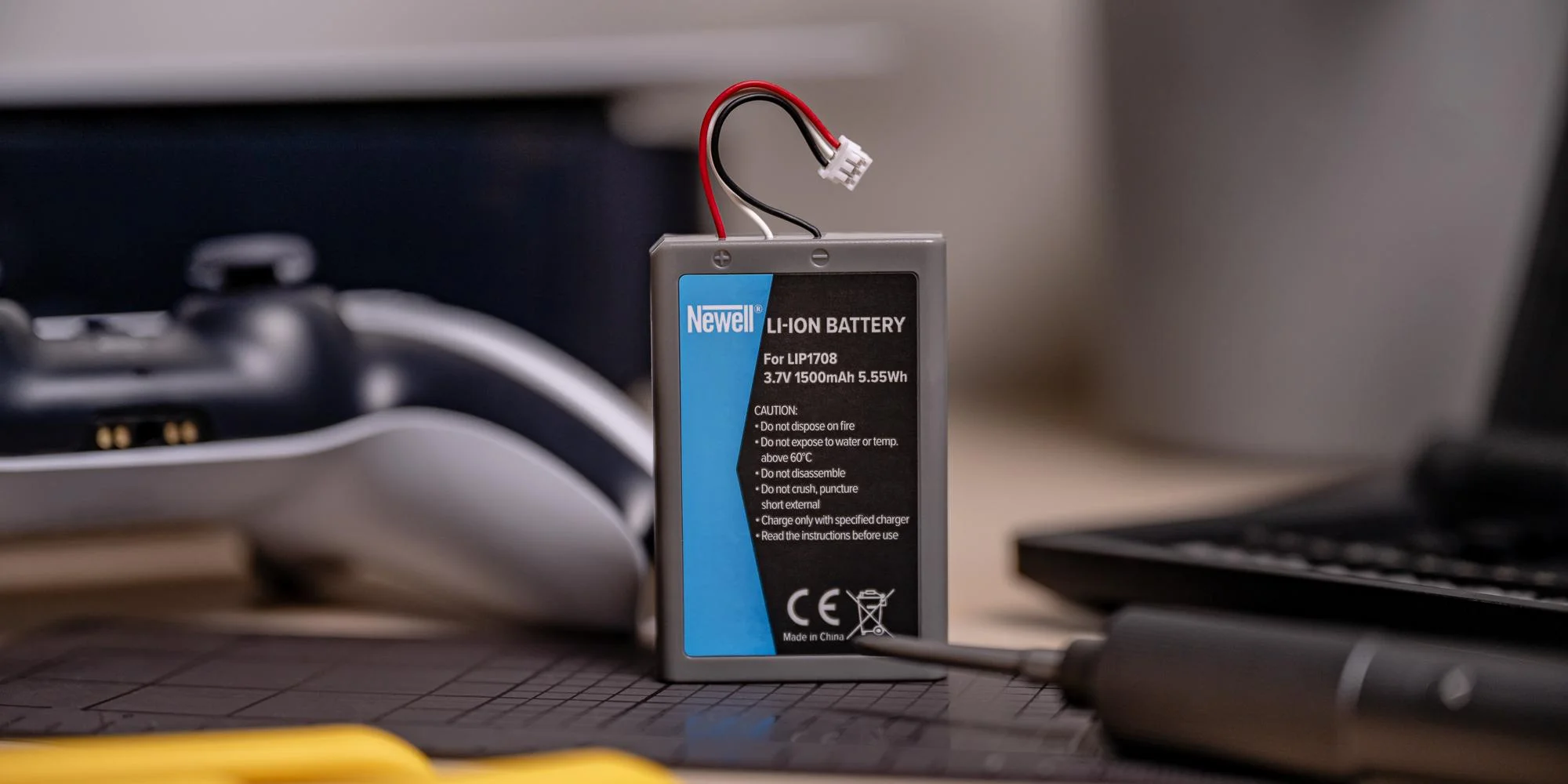 Akumulator Newell zamiennik LIP1708 do kontrolera DualSense (PS5)