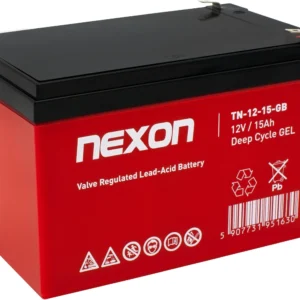 akumulator nexon vrla gel 12v 15ah 264ef3527d9745179cc8dda46fbbb22f