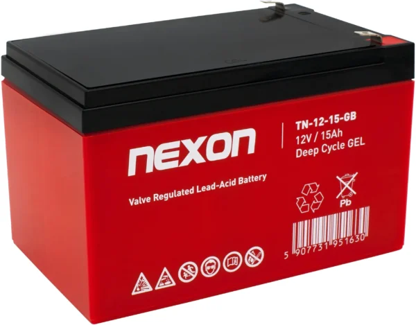 akumulator nexon vrla gel 12v 15ah 264ef3527d9745179cc8dda46fbbb22f