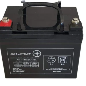 akumulator powerbat cbe 12v 33ah deep cycle gel 53a611a35c764e9d8f4dcc98c5d602ea