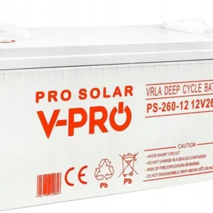 akumulator volt polska deep cycle vpro solar 12v 260ah vrla aa171ae825274c89ba4356f3faf0e6f5