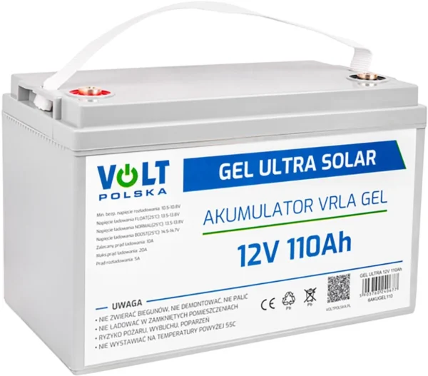 akumulator volt polska gel vpro solar 12v 110ah 80aa03a35b584822844a879c8b296749