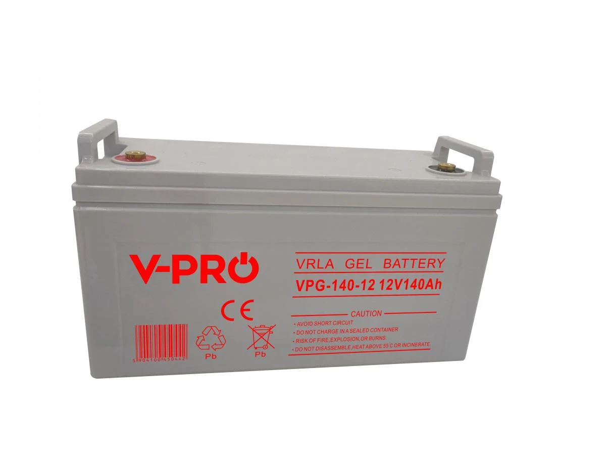 Najważniejsze cechy akumulatora żelowego bezobsługowego Volt Polska GEL VPRO Solar Premium 12V 140 Ah:
