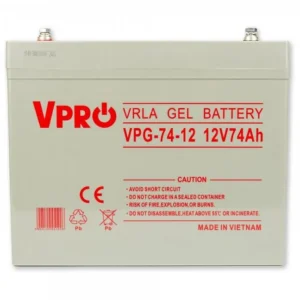 akumulator volt polska gel vpro solar 12v 74ah 53301a9d4ada49fe8c80d3e3cff30d77