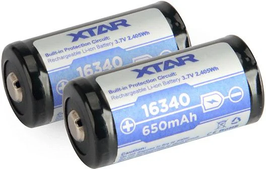 akumulatorek 16340 r cr123 37v xtar 650mah 1 szt z zabezpiec 0c33cce03ed3485ea3392534cfcb28c5