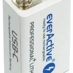 akumulatorek 6f22 li ion everactive 9v 550mah z gniazdem usb 0a9bedd73fd44cf99b038a9f10c089ec