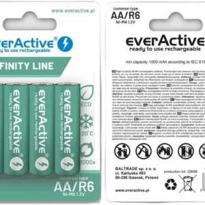 akumulatorki aa r06 ni mh everactive 1100mah infinity line 3 d2a1db26e5c14bc5a5607cff1199bd82