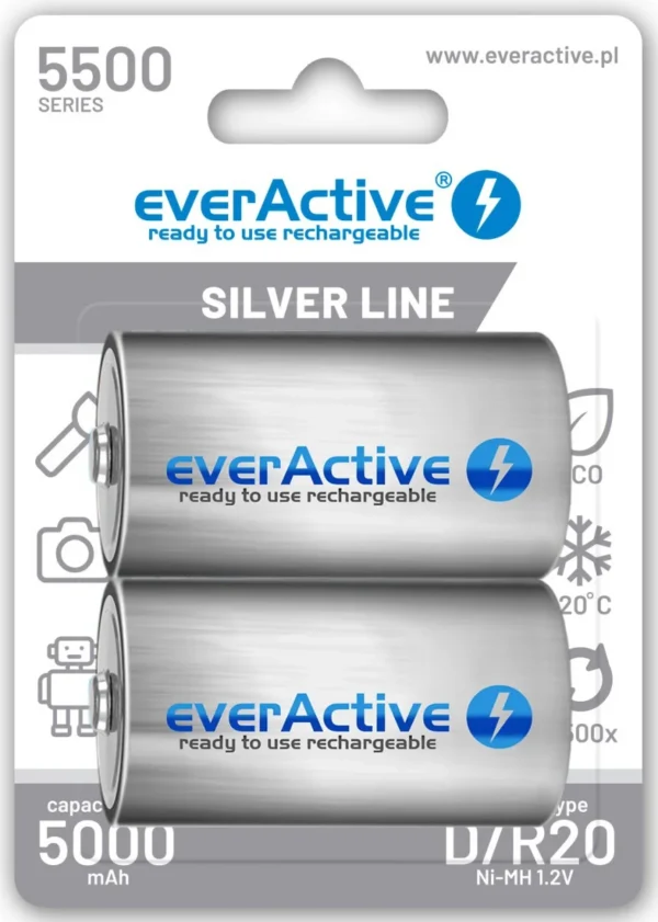 akumulatorki d r20 ni mh everactive 5500mah silver line box ae4f8e952f684bf3ae427ddeb2d346a2
