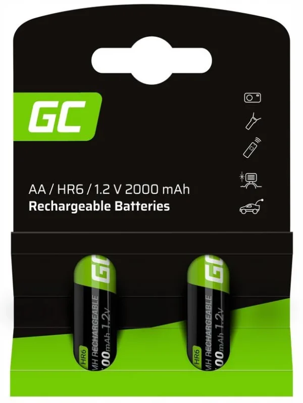 akumulatorki green cell 2x aa hr6 2000mah gr06 470390415f474970a39c39777cefdf92
