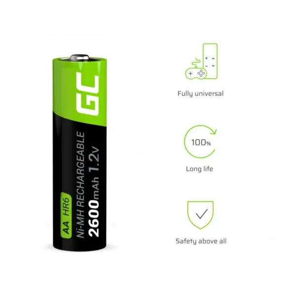 akumulatorki green cell 2x aa hr6 2600mah gr05 4a42bb3b4af94e938f230f3e372fffc8