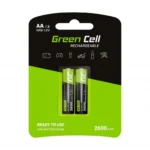 akumulatorki green cell 2x aa hr6 2600mah gr05 a74b20cb18b44ac08fd913fcb3664517