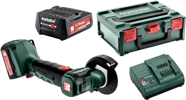akumulatorowa szlifierka katowa metabo powermaxx cc 12 bl 2x 7bae1b77006841159076f2ff3d82ad69