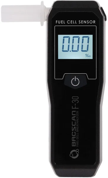 Specyfikacja i dane techniczne alkomatu elektrochemicznego BACSCAN F-30 kalibracja 24 MC: