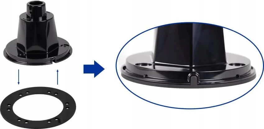 OGROMNY ZASIĘG DZIAŁANIA - aż do 120 km (75 mil)!