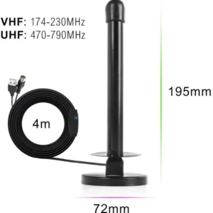 antena magnetyczna dvb t2 spacetronik hook tv usb 30db doubl cdf69950ce7641538614ed8a8a85cd92