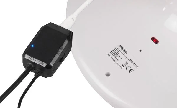 Wbudowane na stałe dwie diody zasilania: