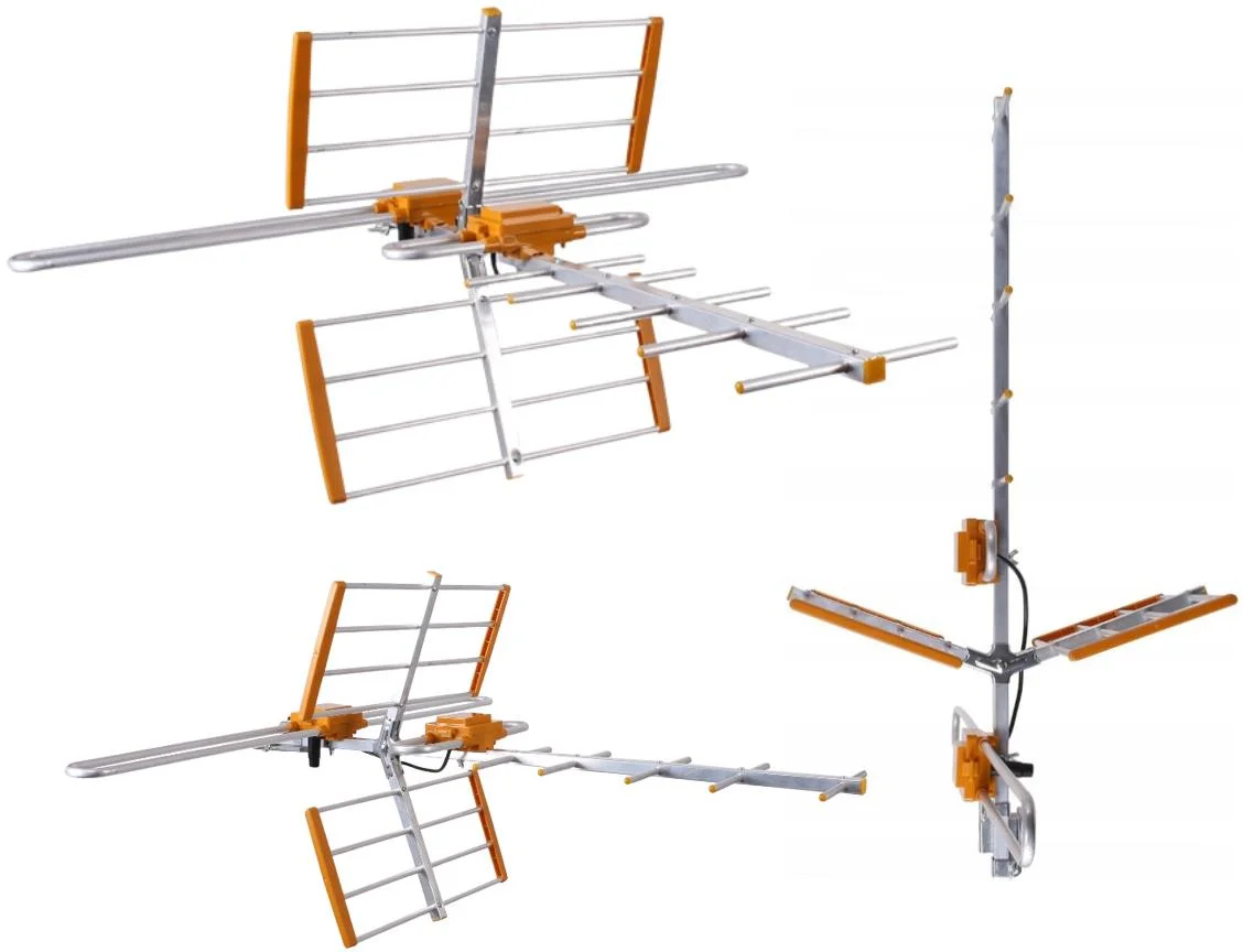 Antena DVB-T/T2 GALAXY Combo VHF H/V + UHF